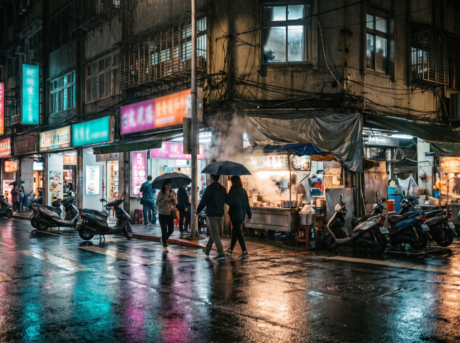 Photograph in the Night Cine 800 recipe